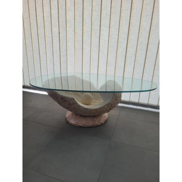 Magnussen Mactan Bridge Stone Coffee Table, 1980s For Sale - Image 10 of 10