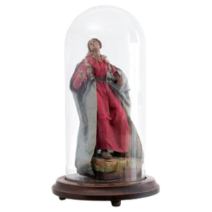 18th Century Neapolitan Terracotta Santo Presepio Figure of Saint Anna