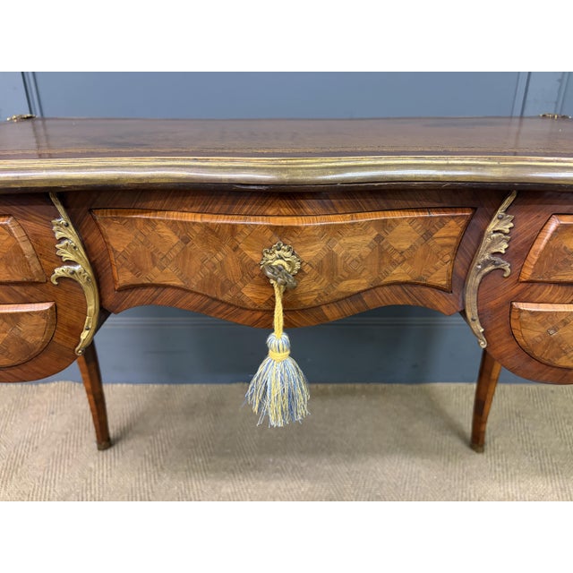 Antique French Parquetry Desk, 1885 For Sale - Image 6 of 18