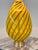Capri Spirale Table Lamp in Brass and Fabric by Jonathan Amar Studio For Sale - Image 6 of 8