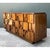 Late 20th Century Vintage Lane Brutalist “Mosaics” Geometric Wood Credenza For Sale - Image 5 of 12