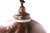 Mid 20th Century Kitchen Chandelier Copper Finish With Glass Shade by the Progressive Mfg.Co. For Sale In New York - Image 6 of 14
