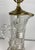 Neoclassical Late 20th Century Neoclassical Waterford Crystal Brass Base Table Lamp For Sale - Image 3 of 9