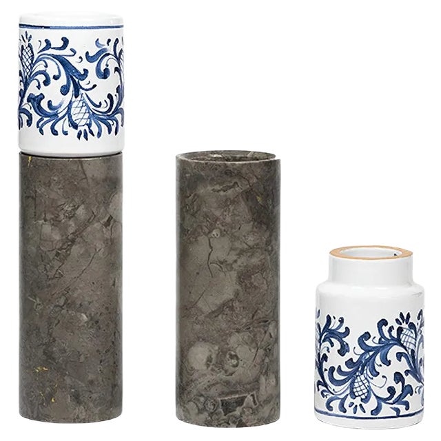 Innesto Vases by gumdesign for La Casa di Pietra, Set of 2 For Sale