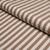 SAMPLE - Schumacher Hanson Indoor/Outdoor Stripe Narrow Fabric In Brown For Sale