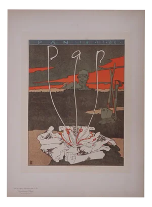 Joseph Sattler, Pan, 1897, Lithograph