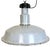 Large Mid-Century Industrial Grey Enamel Factory Lamp, 1950s For Sale - Image 17 of 17