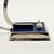 Blue and Chrome Desk Lamp with Slotted Shade, Italy, 1970s For Sale - Image 12 of 16