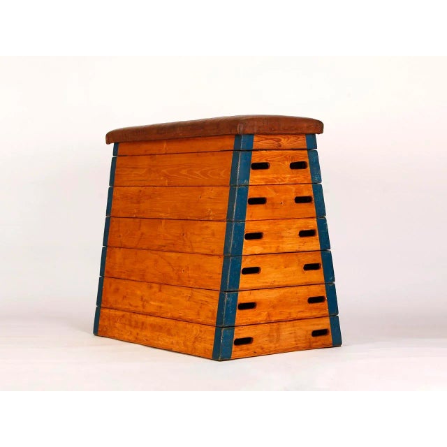 Vintage Gymnastic Bench, 1940s For Sale - Image 9 of 9