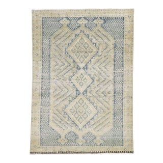 Early 20th Century Antique Persian Malayer Rug, 04'02 X 05'11 For Sale