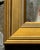 Wood Contemporary Gold Wood Framed Oil on Board Portrait ÄúBeagle PuppyÄù Artist Signed Pm For Sale - Image 7 of 12