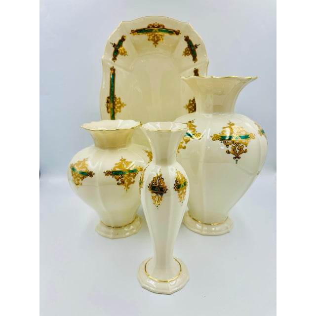 Lenox Lenox Catalan 24k Gold Accented Set For Sale - Image 4 of 12