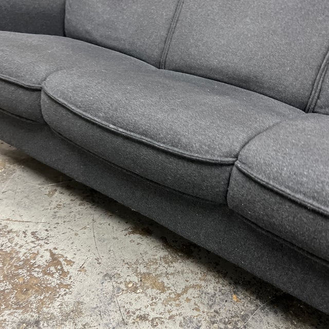 Fjords Classic Comfort Ida Dream Mole 3Seater Gray Wool Sofa Chairish