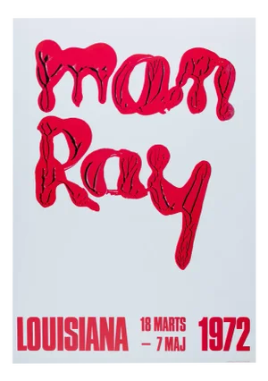 Man Ray Retrospective Poster