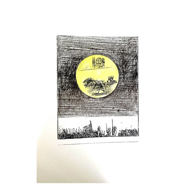 Max Ernst - The Soldier - Original Lithograph 1972 For Sale - Image 4 of 5