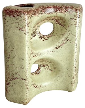 Ceramic Studio Pottery Vase attributed to Bertoncello Schiavon Ceramics, Italy, 1970s, Set of 2