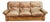 Cognac Buffalo Leather 3-Seater Sofa from Arcon Italia,1970s For Sale