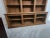 Italian Bookcase in Solid Oak For Sale - Image 4 of 4
