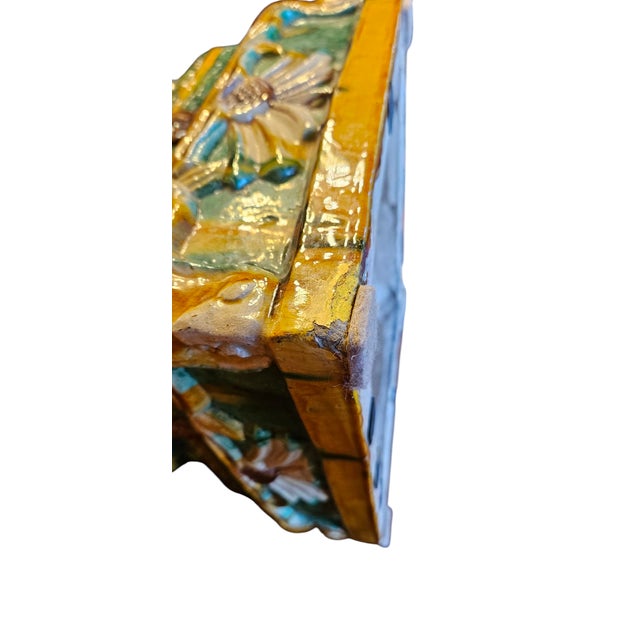 Early 20th Century Chinese Sancai-Glazed Foo Dog For Sale - Image 12 of 12