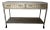 Metal Console Table For Sale