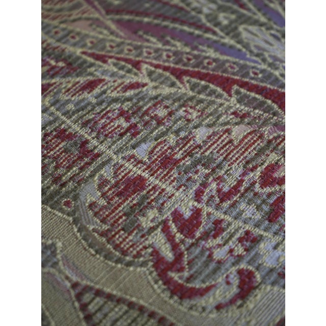 French Louis XV Style Leather and Mahogany Bergere Chair For Sale - Image 12 of 18