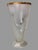 Vintage Czech Style Art Deco Embossed Satin Glass Libochovice 10" Heron Egret Vase For Sale - Image 4 of 11