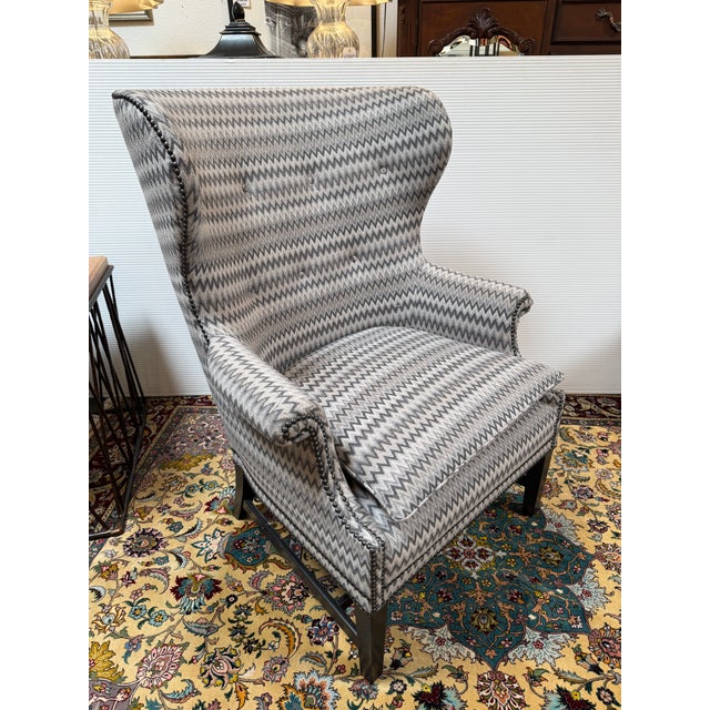 Design Plus Gallery presents a Wingback Chair with Custom Wool Felt Upholstery. The piece has a warm and fuzzy feel with a...