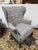 Design Plus Gallery presents a Wingback Chair with Custom Wool Felt Upholstery. The piece has a warm and fuzzy feel with a...