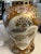 Mid-Century Modern 1960s Large Gold Gilted Ginger Jar With Floral & Bird Motif For Sale - Image 3 of 11