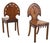 Wood Oak Hall Chairs, 1860, Set of 2 For Sale - Image 7 of 14