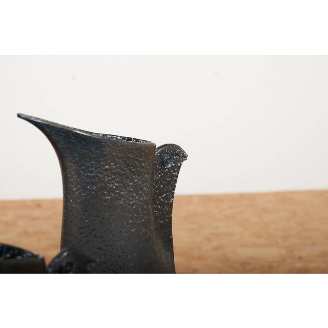 Barbarico Vases by Ercole Barovier for Barovier & Toso, 1951, Set of 3 For Sale - Image 11 of 15