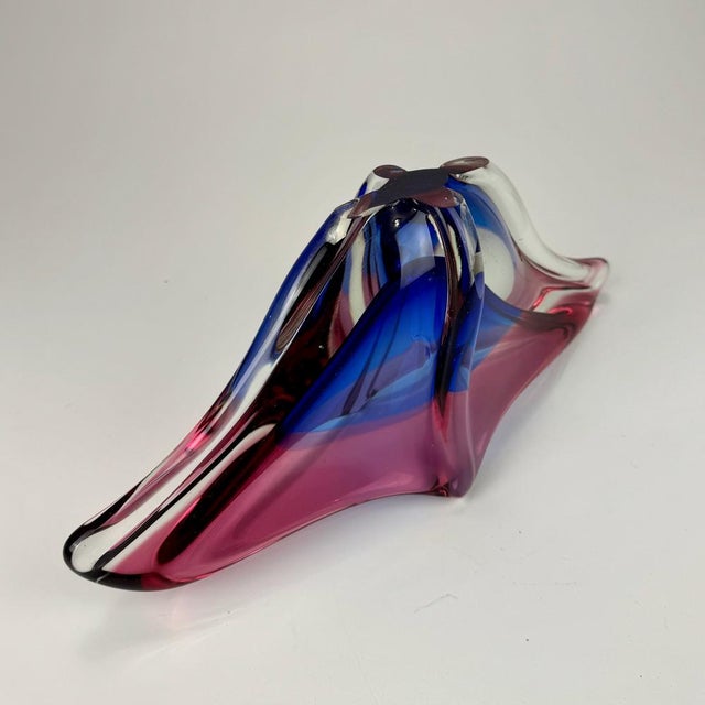 Murano Glass Bowl by Fratelli Toso for Fratelli Toso For Sale - Image 7 of 8