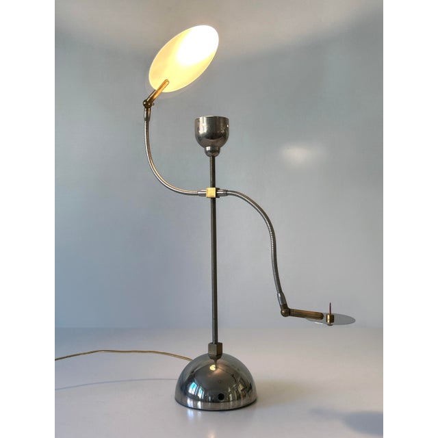 Postmodern Servoluce Table Lamp by Enzo Catellani for Catellani & Smith, Italy, 1980s For Sale - Image 10 of 18