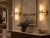 Bring warmth and natural stone character to the interior with this pair of handcrafted brass and natural alabaster double...
