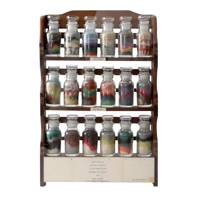 Circa 1938 Vintage Sand Art Collection For Sale