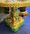Rococo Rococo Round Dining Table With Gold Details & Green Finish For Sale - Image 3 of 7