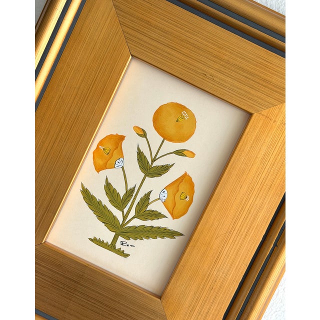 This beautiful blue floral motif painting draws inspiration from the iconic designs of Jaipur, India, seen gracing the...