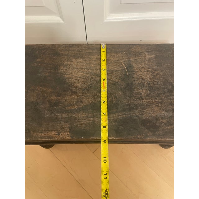 Rustic European Vintage Primitive Wooden Riser Prayer Stool Small Foot Stool For Sale - Image 3 of 10