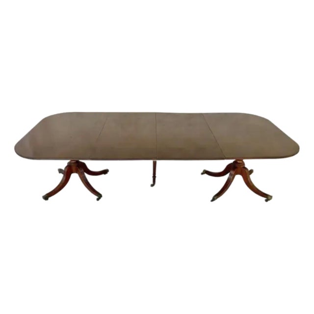Georgian Mahogany Dining Table 19th Century For Sale