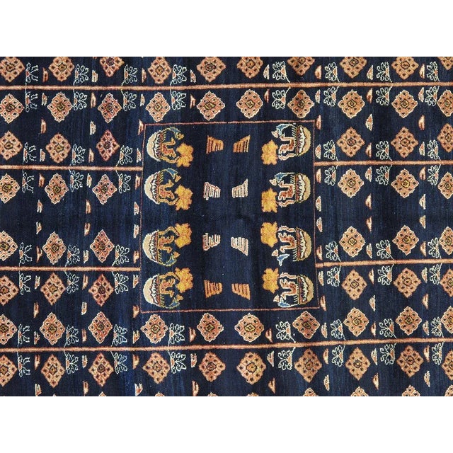 Persian Persian Kashkuli Rug For Sale - Image 3 of 7