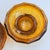1960s Indiana Sandwich Glass Tiara Amber Canister & Lid For Sale In Palm Springs - Image 6 of 10