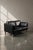 Mid-Century Danish Modern Two-Seater Black Leather Sofa, 1970s For Sale - Image 11 of 18