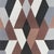 Sample - Schumacher X Clements Riberio Deco Diamonds Wallpaper in Carbon For Sale