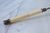 Rustic Vintage Silver Tone & Faux Bone Inlay Candle Snuffer For Sale - Image 3 of 7