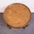 Late 20th Century Baker Furniture Solid Walnut Country French Provincial 26" Round Accent End Table For Sale - Image 5 of 10