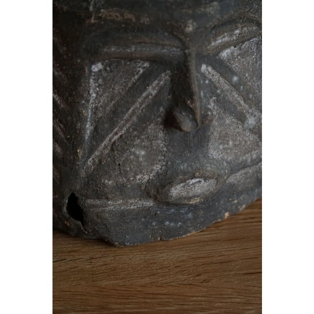 Mid-Century African Wooden Sculpture, 1950s For Sale - Image 9 of 11