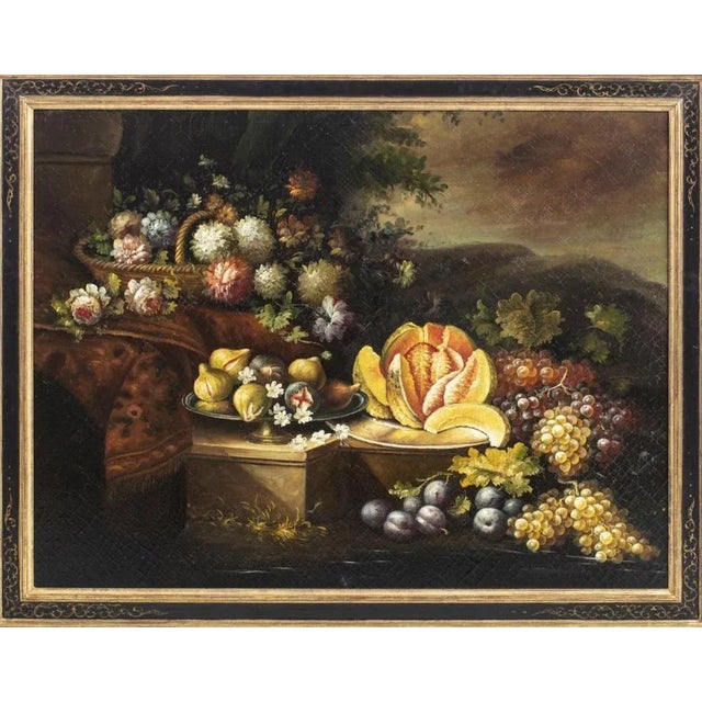 Italian School Artist, Still Life, 18th Century, Oil on Canvas, Framed For Sale - Image 6 of 6