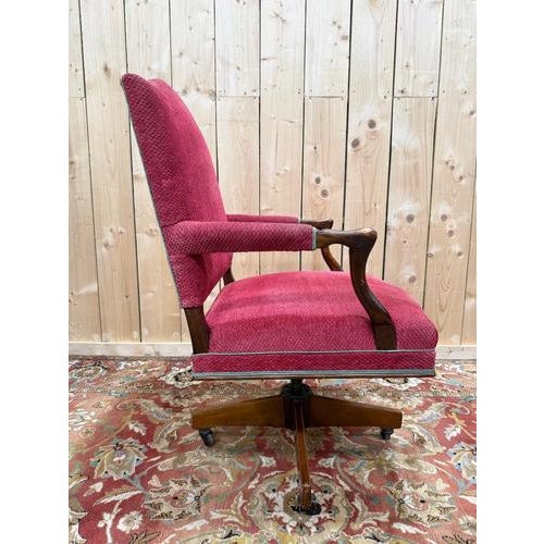 English Office Chair, 20th Century For Sale - Image 5 of 7