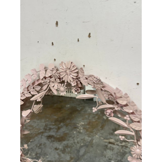 Crate & Barrel Crate & Barrel Flower Crown Wall Mirror For Sale - Image 4 of 12