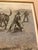 1970s Frederic Remington Wood Engraving "Teaching a Mustang Pony to Pack Dead Game" Western Cowboys Horses For Sale - Image 4 of 10